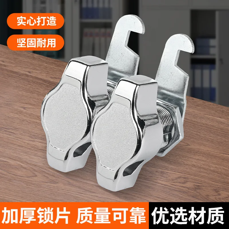 Zinc Furniture Hardware - Schranktür-Vorhängeschloss Schlüsselloses Mechanisches Nockenschloss aus Zinklegierung