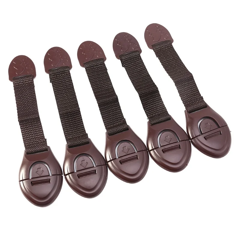 Furniture Hardware Manufacturers - 5 teile/los Braun Schrank Sicherheitsschloss für