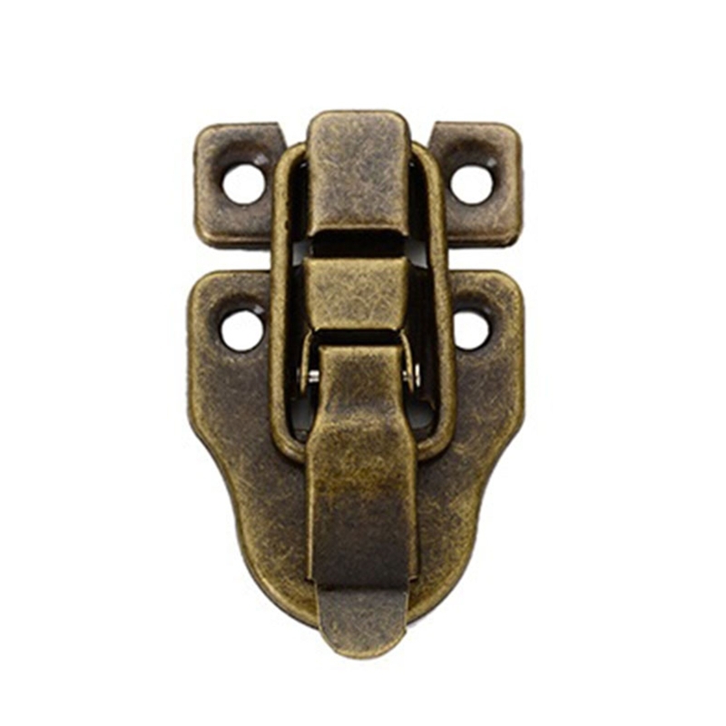 Furniture For Hardware Shop - Antikes Schmuckschatullenschloss für Riegel aus Holzkiste,
