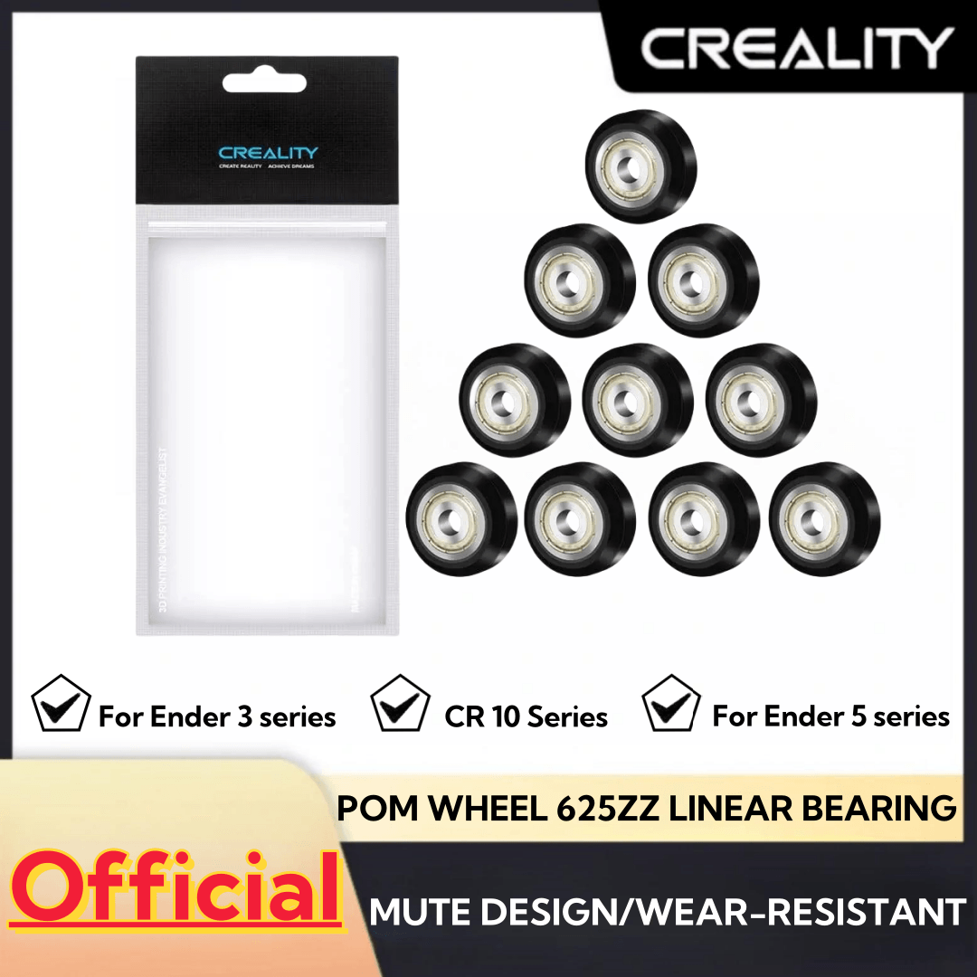 Creality Printer Ender 3 - Creality 3D-Drucker POM-Rad Kunststoff-Riemenscheibe 625zz Linearlager