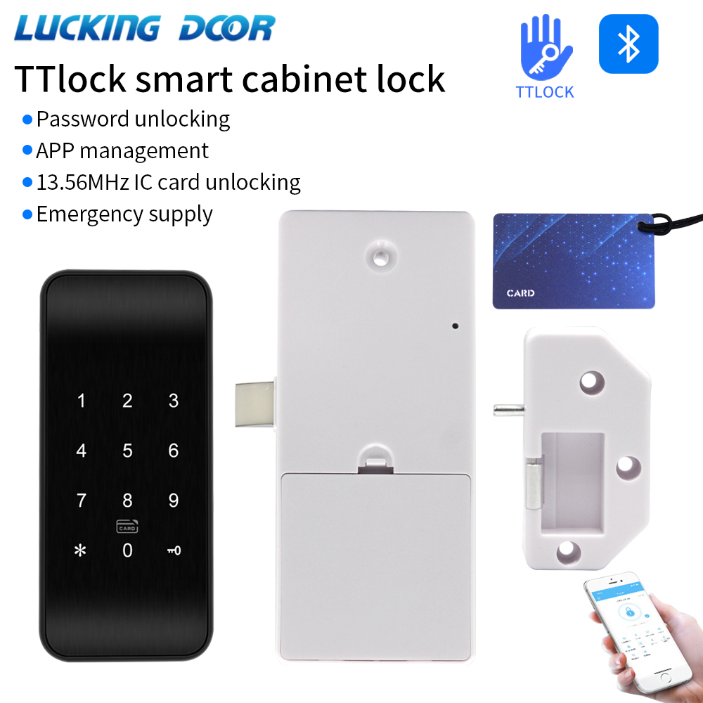 Furniture Hardware Manufacturers - TTLOCK 13,56 MHz Fingerabdruck-Schubladenschloss Möbel RFID