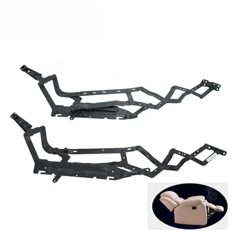 Furniture Hardware Legs - Neue Möbelbeschläge: Metallrahmen-Liegestuhlmechanismus, bidirektionales Hochbein-Kippstuhl-Scharnier