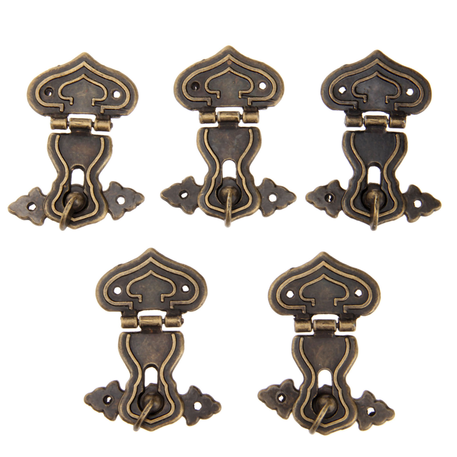Furniture Hardware Manufacturers - 5Pcs 63x47mm Antike Metall Lock Dekorative