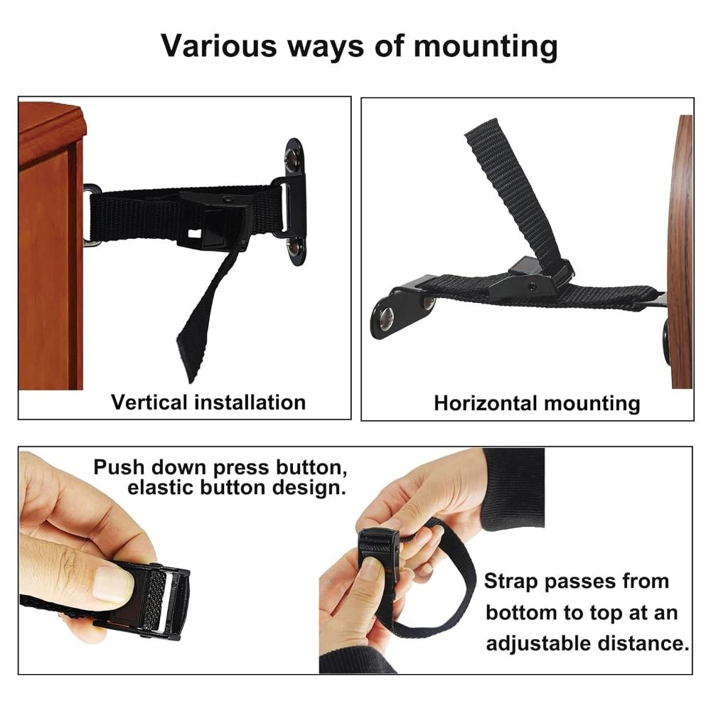 Furniture Hardware Manufacturers - Einfach zu installierende, erdbebensichere Möbelanker, verstellbarer,
