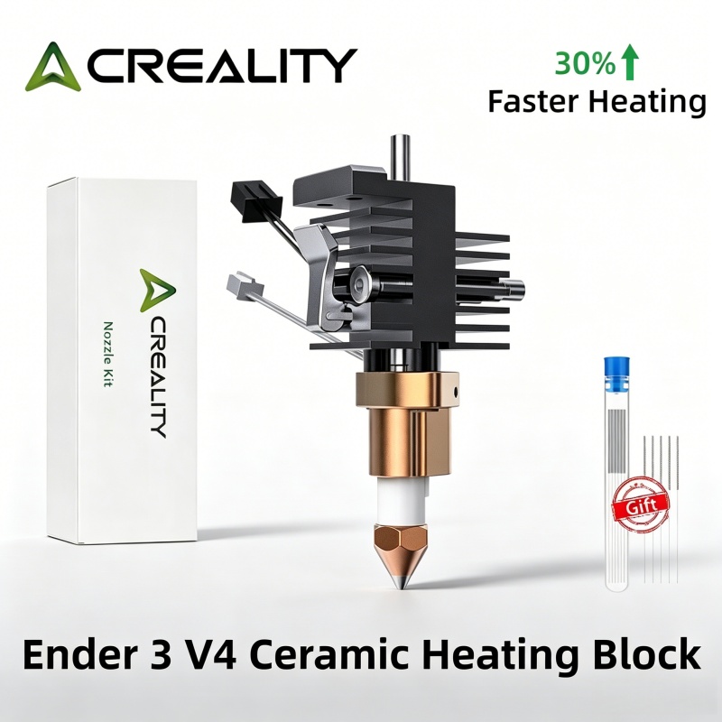 Creality Printer Ender 3 - Offizielles Creality Ender 3 V4 Keramik-Heizblock-Kit