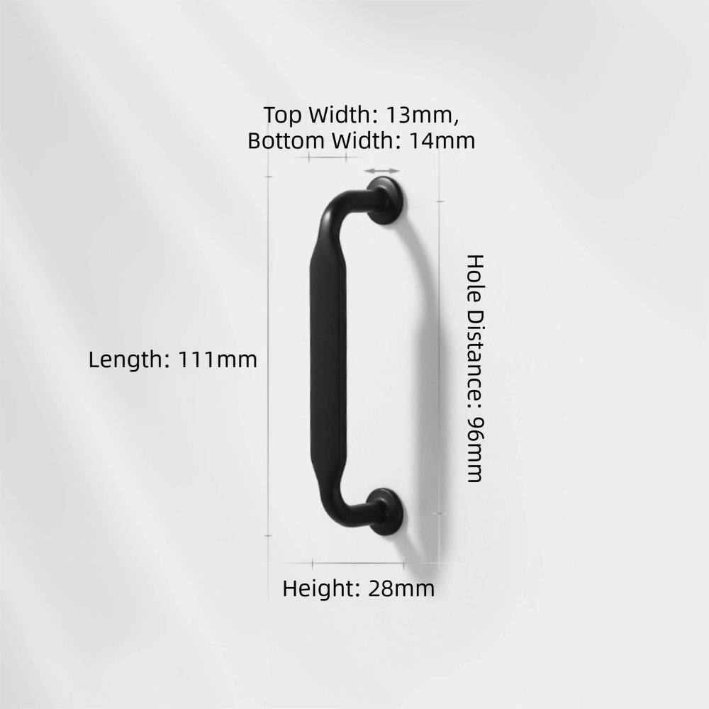 Furniture Hardware High End - Schrankgriffe aus Zinklegierung, hochwertige Möbelgriffe im