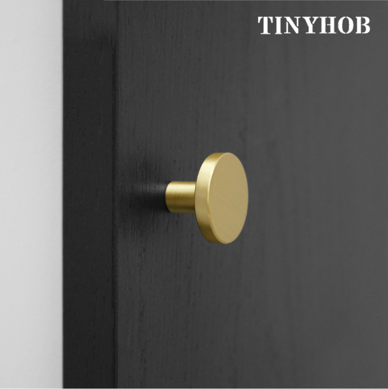 Drawer Pull Gold - Runde Messing Kommode Knöpfe Schubladengriffe Griffe