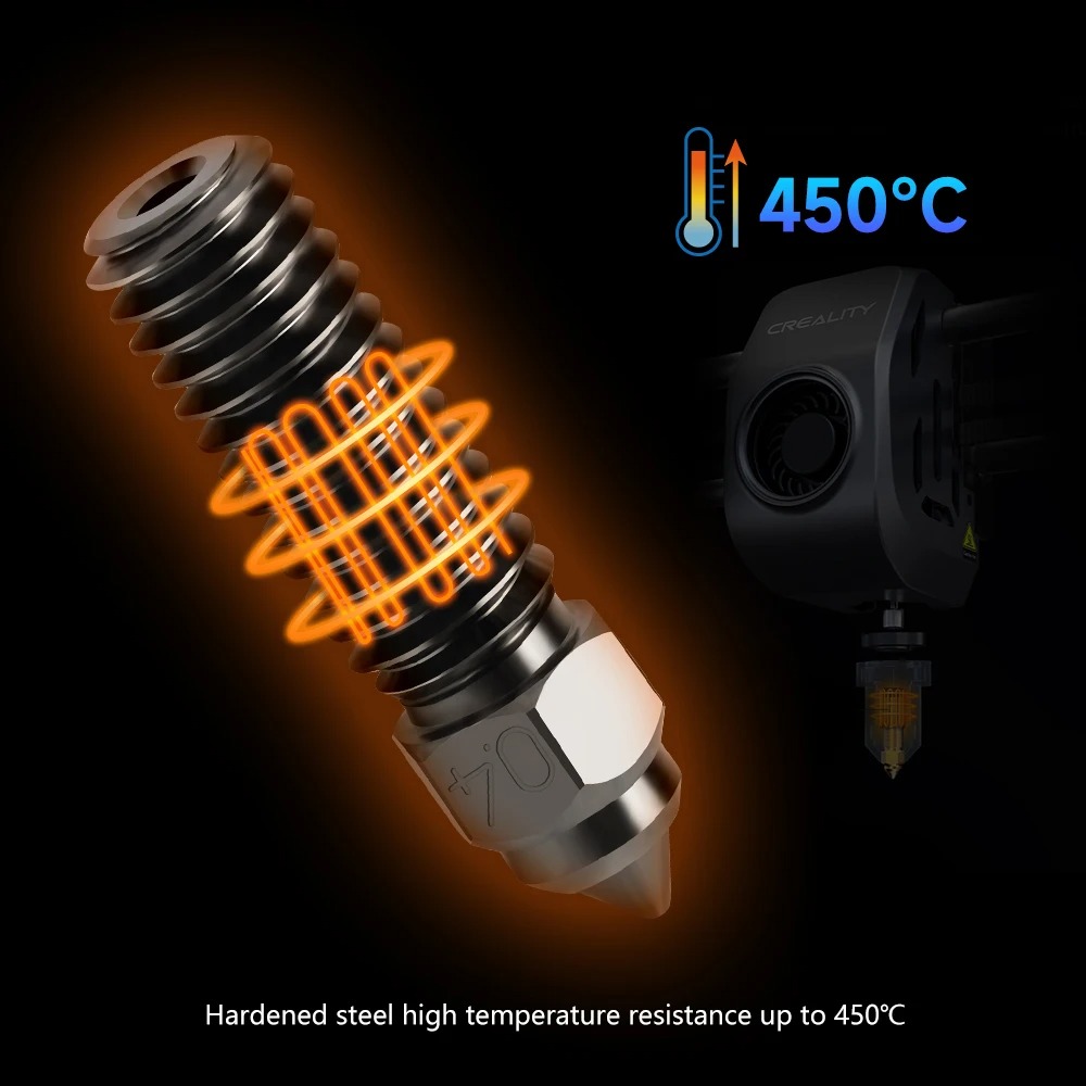 Creality K1 Hartstahl-Düse, 0. – Creality Printer Ender 3 Bewertung und Preis