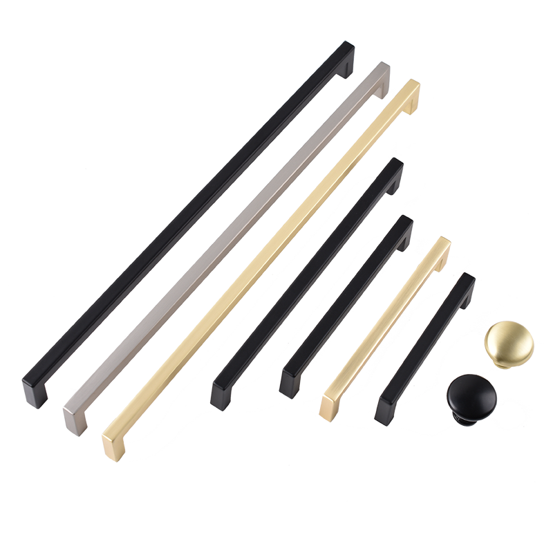 Schwarz/goldene Küchenmöbelgri – Drawer Pull Gold Bewertung und Preis