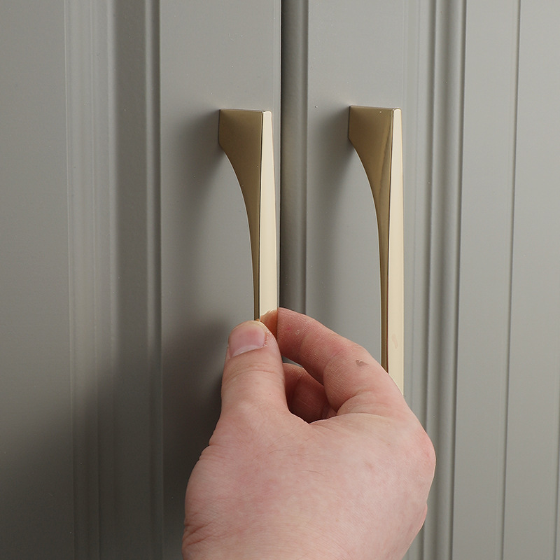 Zinklegierung Hellgold Küchens – Drawer Pull Gold Bewertung und Preis