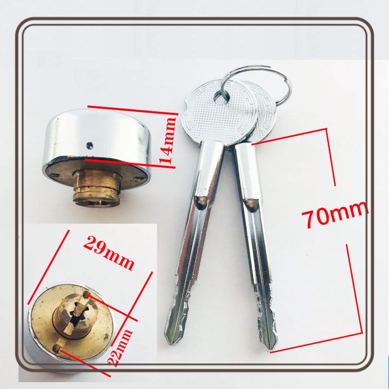 Safe Lock Core Cross Key Emerg – Furniture Hardware Manufacturers Bewertung und Preis