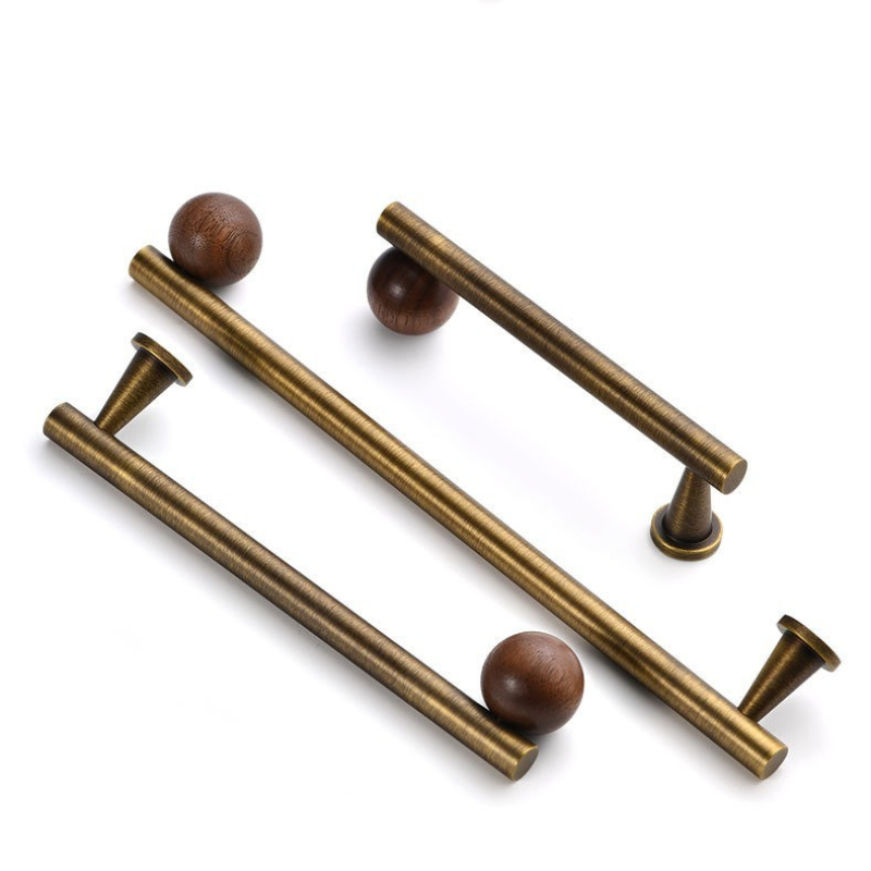Französische Messing-Walnussho – Furniture And Kitchen Hardware Fitting Bewertung und Preis