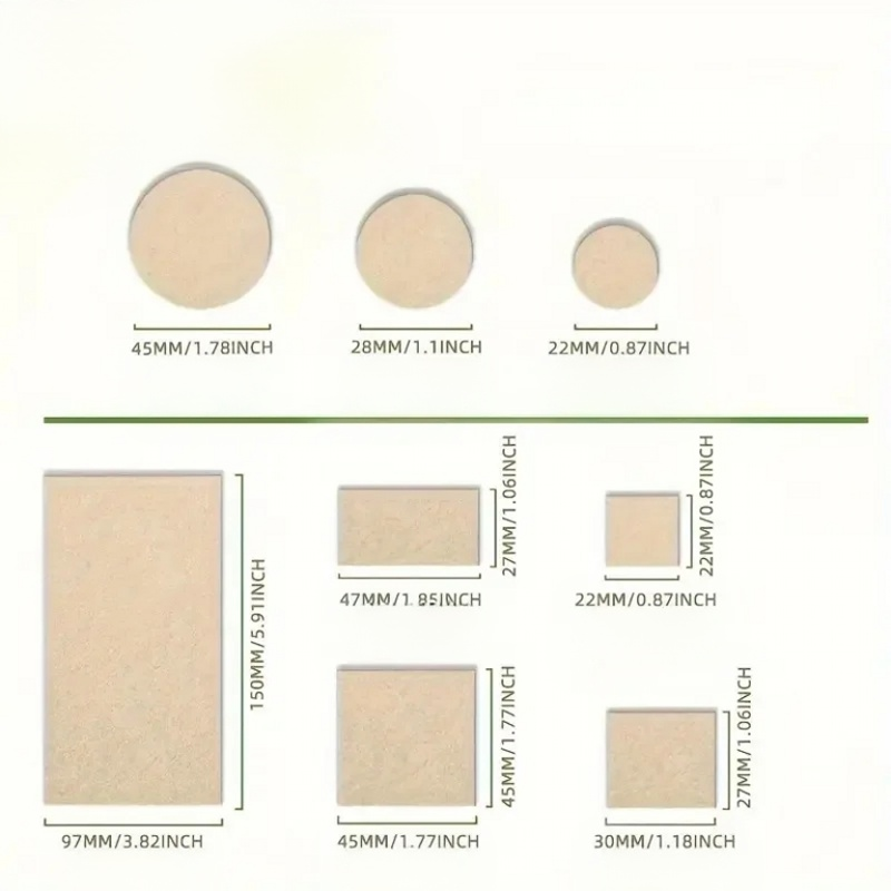 Selbstklebende Filz-Möbelpads, – Furniture Hardware Legs Bewertung und Preis