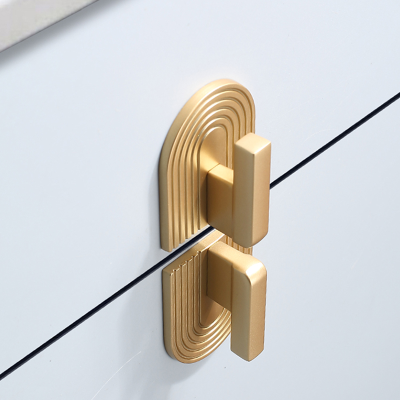 Gold Schranktürgriffe Moderne  – Furniture Hardware High End Bewertung und Preis