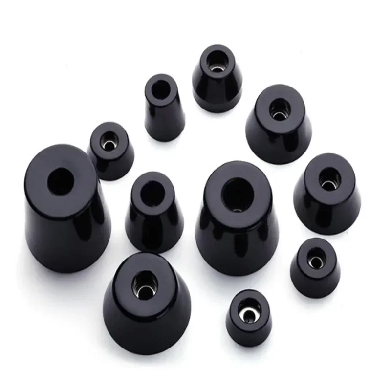 8 stücke Schwarz Gummi Füße St – Cabinet Hinge Overlay Bewertung und Preis