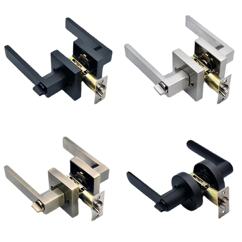 Schwarzer Türgriff, Türgriffsc – Zinc Furniture Hardware Bewertung und Preis