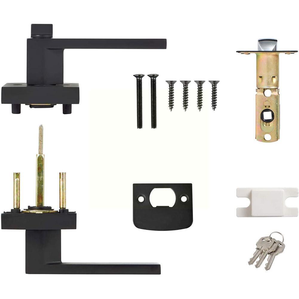 Schwarzer Türgriff, Türgriffsc – Zinc Furniture Hardware Bewertung und Preis