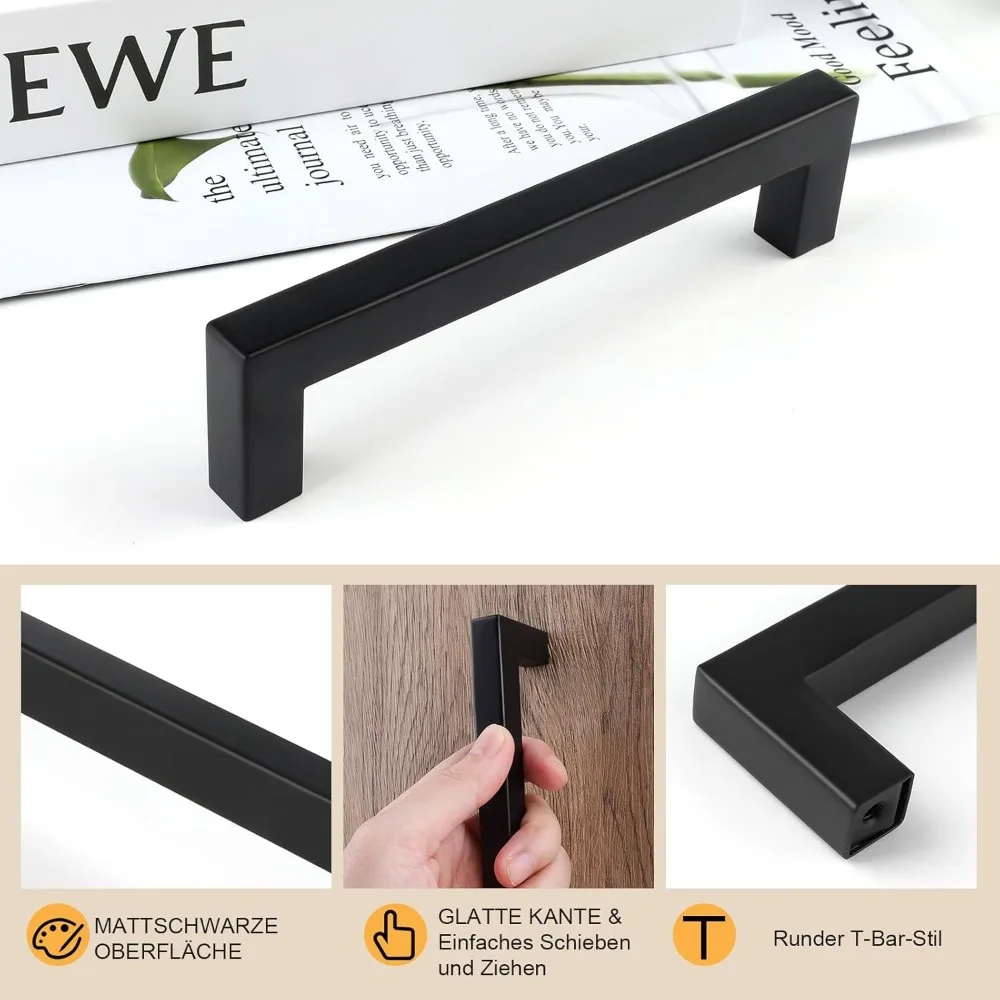 6/18 Stück Edelstahl quadratis – Furniture Hardware Factory Bewertung und Preis