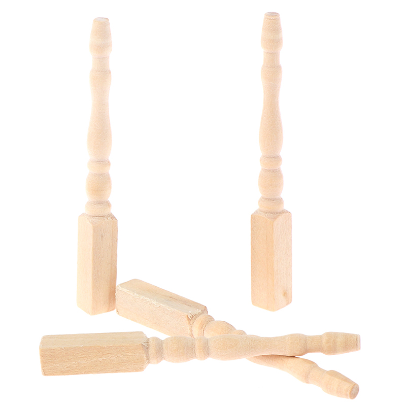 ● 4 Stück/Set 1:12 Puppenhaus  – Furniture Hardware Legs Bewertung und Preis