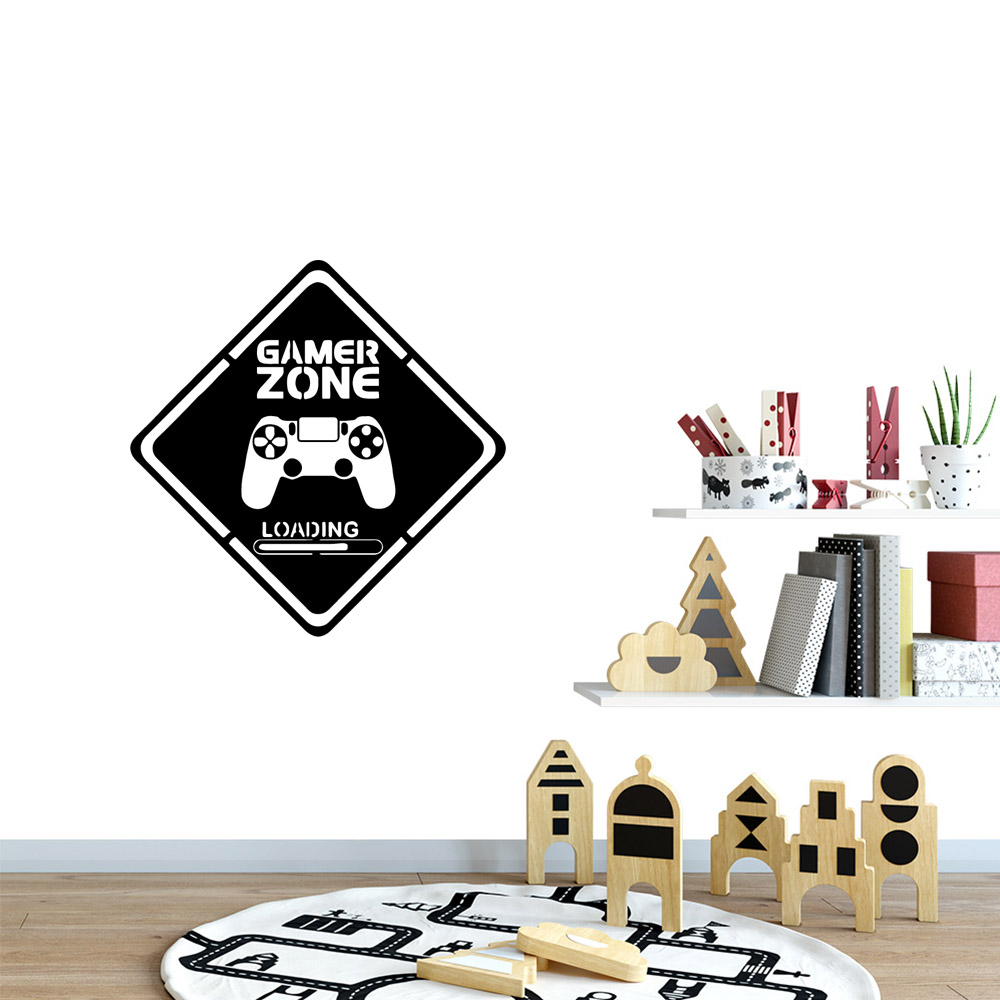 1pc Gamer Wand Kunst Aufkleber – Furniture Hardware Factory Bewertung und Preis