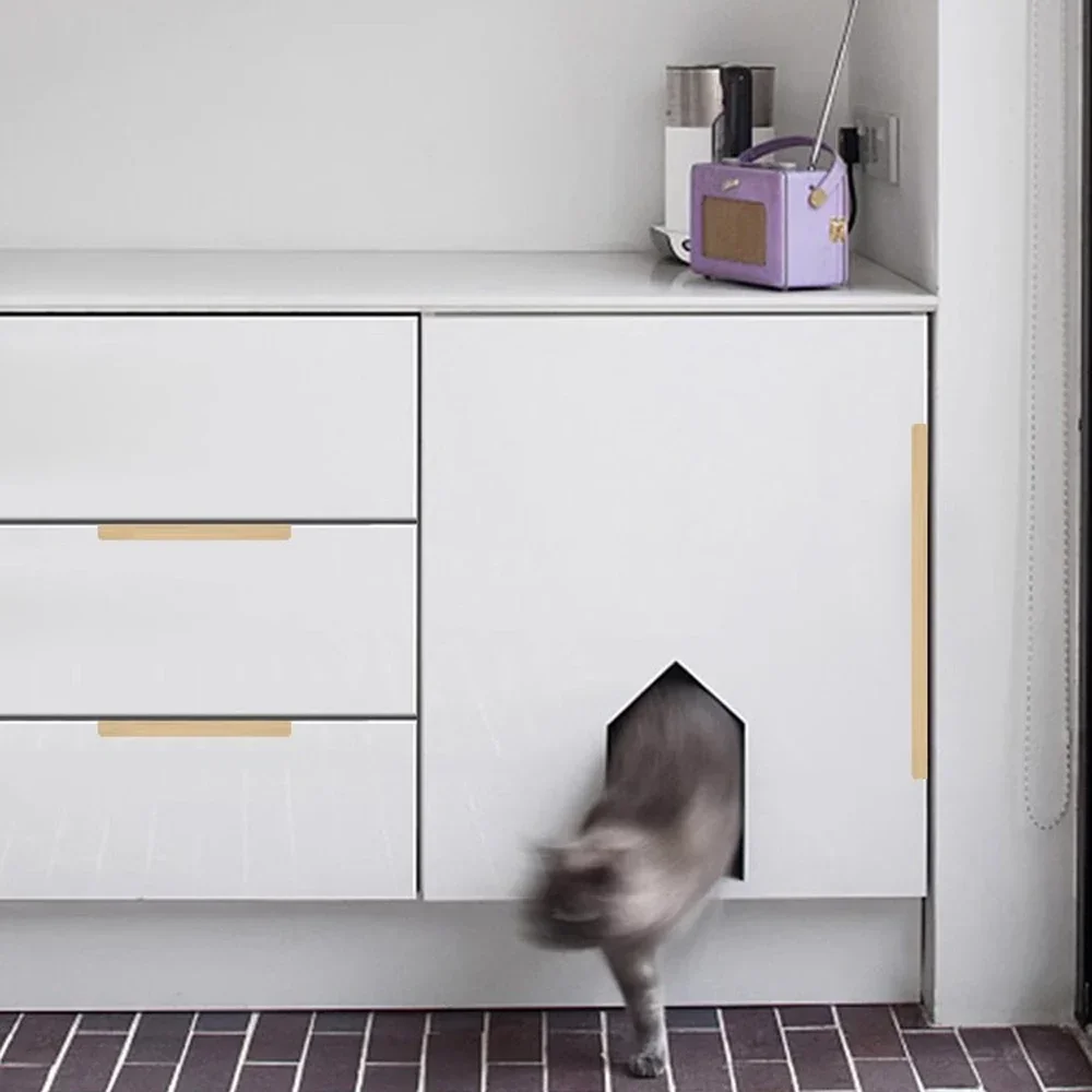 Versteckte Möbelgriffe, mattsc – Drawer Pull Gold Bewertung und Preis