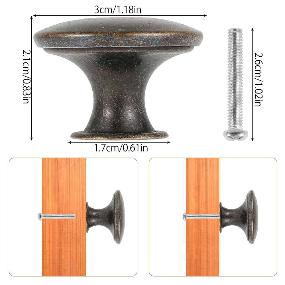 12 Stück Retro-Zuggriffe in Br – Furniture And Kitchen Hardware Fitting Bewertung und Preis