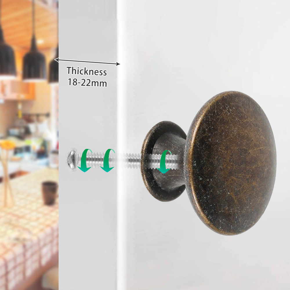 12 Stück Retro-Zuggriffe in Br – Furniture And Kitchen Hardware Fitting Bewertung und Preis