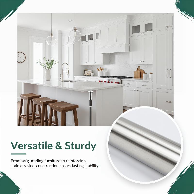 Edelstahl-Möbelstützstange, ve – Cabinet Hinge Overlay Bewertung und Preis