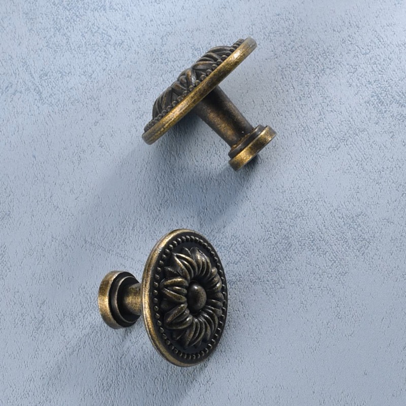 2 Stücke Bronze Ton Retro Legi – Furniture And Kitchen Hardware Fitting Bewertung und Preis