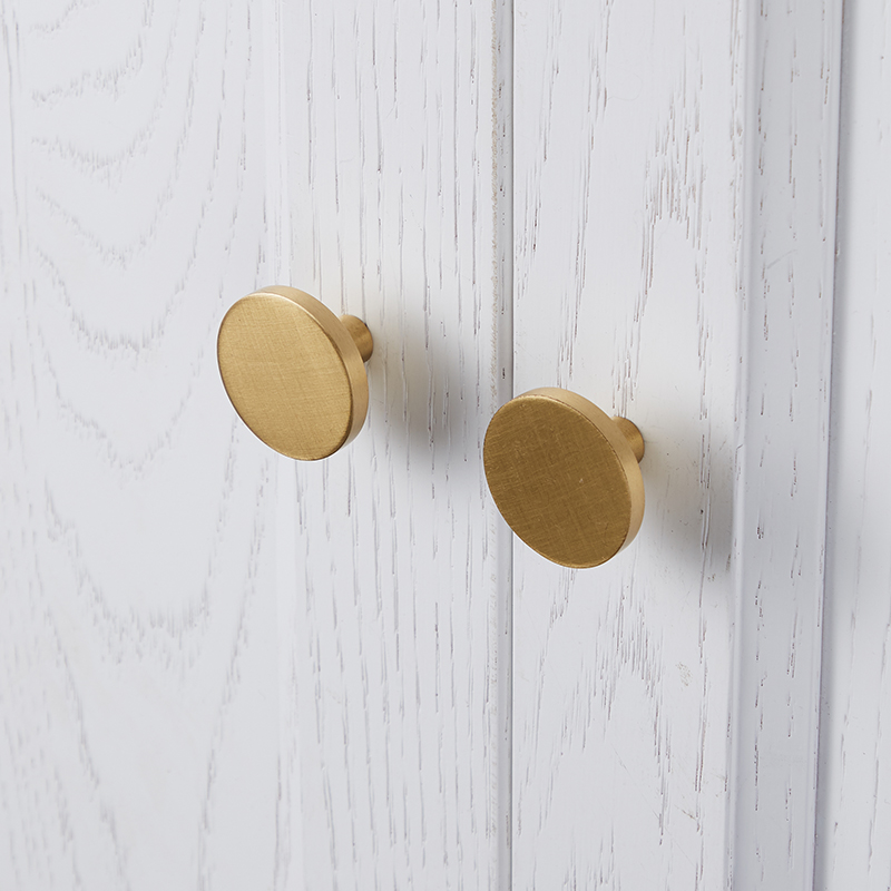 Runde Messing Kommode Knöpfe S – Drawer Pull Gold Bewertung und Preis